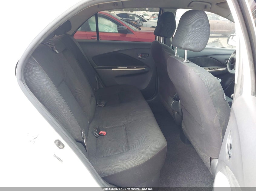 2010 Toyota Yaris VIN JTDBT4K30A1354630 IAAI salvage auction — LEFT FRONT, Salvage (California), sold $500 on 2026-07-30 (photo 8)