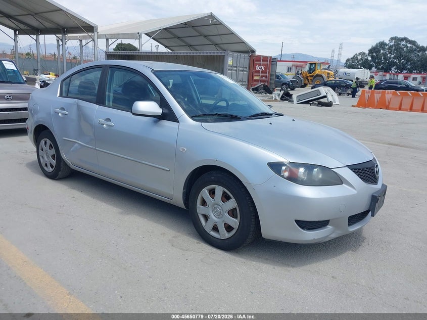 2006 Mazda 3 VIN JM1BK12G461404926 IAAI salvage auction — SIDE, Salvage (California), sold $750 on 2026-07-31 (photo 1)