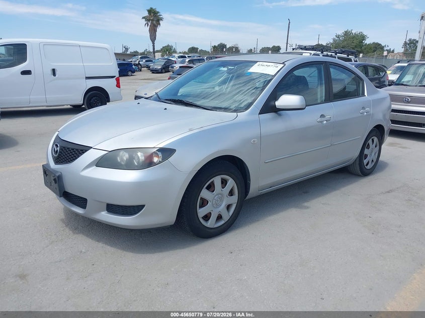2006 Mazda 3 VIN JM1BK12G461404926 IAAI salvage auction — SIDE, Salvage (California), sold $750 on 2026-07-31 (photo 2)