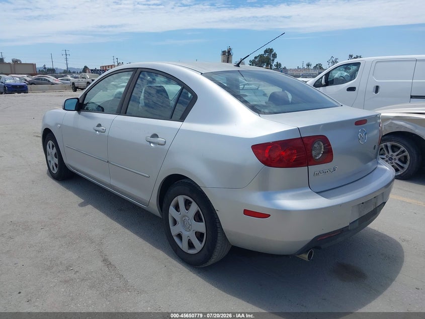 2006 Mazda 3 VIN JM1BK12G461404926 IAAI salvage auction — SIDE, Salvage (California), sold $750 on 2026-07-31 (photo 3)