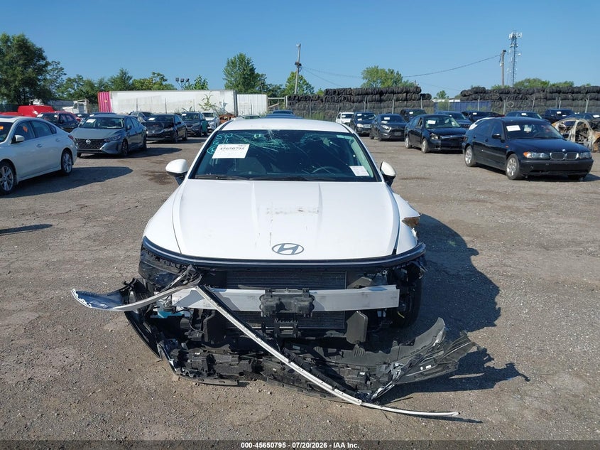 2025 Hyundai Sonata VIN KMHL64JA0SA465378 IAAI salvage auction — FRONT END, Certificate Of Destruction (Florida), sold $1,700 on 2026-07-24 (photo 6)
