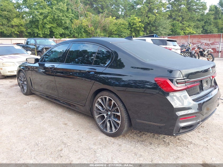 2020 BMW 7er VIN WBA7T2C02LCD30092 IAAI salvage auction — ELECTRICAL, Wait Title, sold $16,200 on 2026-10-07 (photo 3)