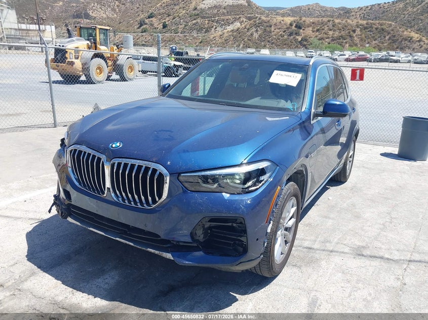 2022 BMW X5 VIN 5UXTA6C05N9J55072 IAAI salvage auction — RIGHT FRONT, Salvage Title, sold $19,600 on 2026-07-31 (photo 2)
