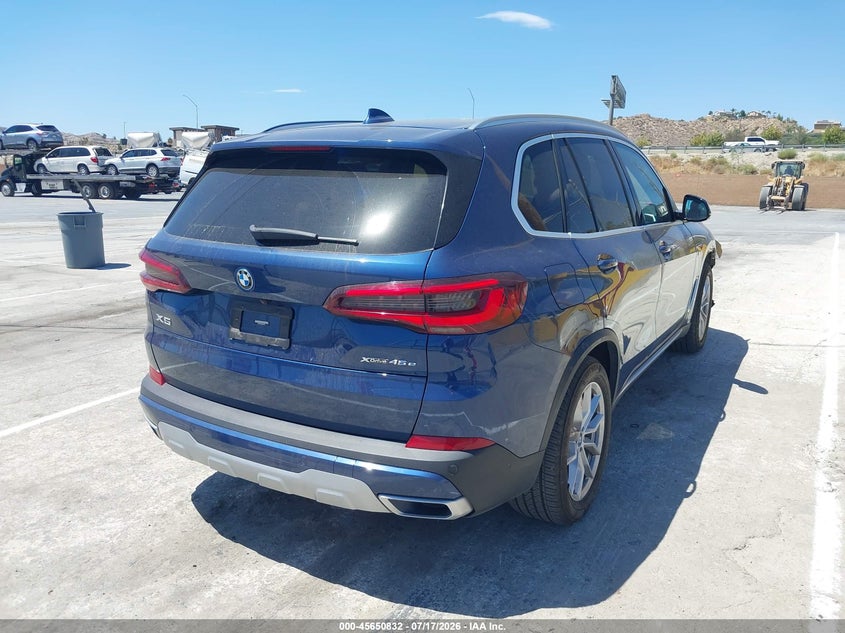 2022 BMW X5 VIN 5UXTA6C05N9J55072 IAAI salvage auction — RIGHT FRONT, Salvage Title, sold $19,600 on 2026-07-31 (photo 4)