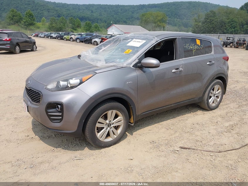 2019 Kia Sportage VIN KNDPMCAC5K7527068 IAAI salvage auction — BIO HAZARD, Salvage (Pennsylvania), sold $3,300 on 2026-07-30 (photo 2)