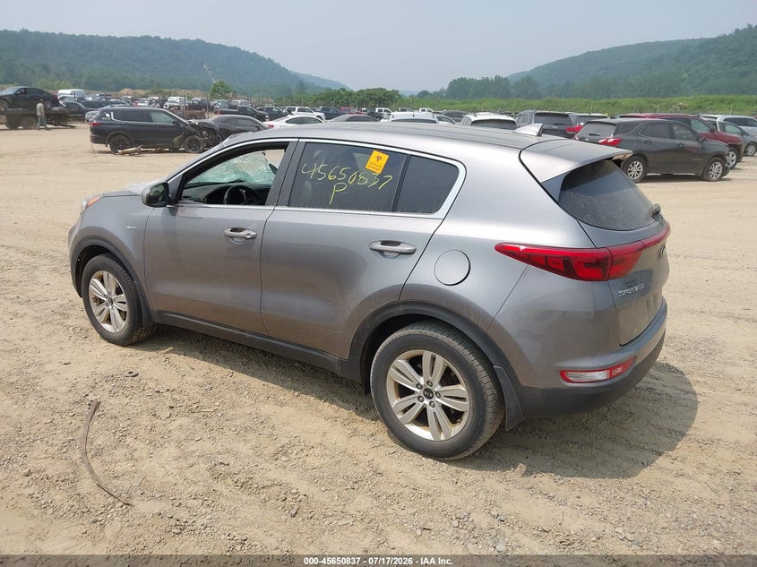 2019 Kia Sportage VIN KNDPMCAC5K7527068 IAAI salvage auction — BIO HAZARD, Salvage (Pennsylvania), sold $3,300 on 2026-07-30 (photo 3)