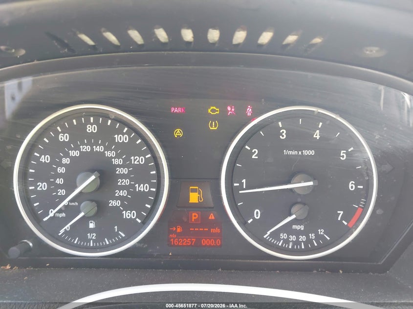 2009 BMW X5 VIN 5UXFE83549L170566 IAAI salvage auction — NORMAL WEAR, Clear (Georgia), sold $525 on 2026-07-30 (photo 7)