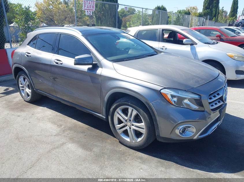 2018 Mercedes-benz Gla-klasse VIN WDCTG4GB0JJ370099 IAAI salvage auction — SIDE, Wait Title, sold $4,550 on 2026-08-19 (photo 1)