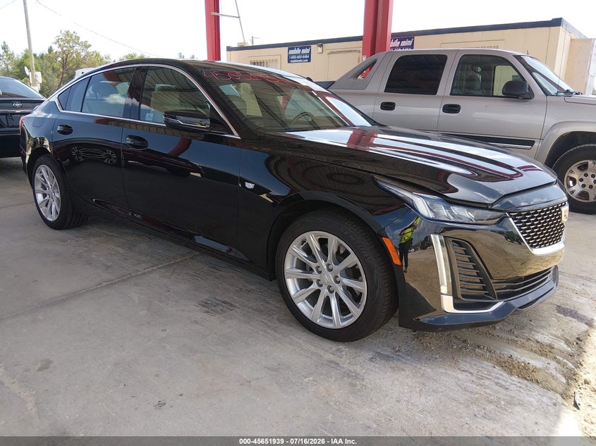 2020 Cadillac Ct5 VIN 1G6DX5RK9L0122135 — IAAI salvage auction photo