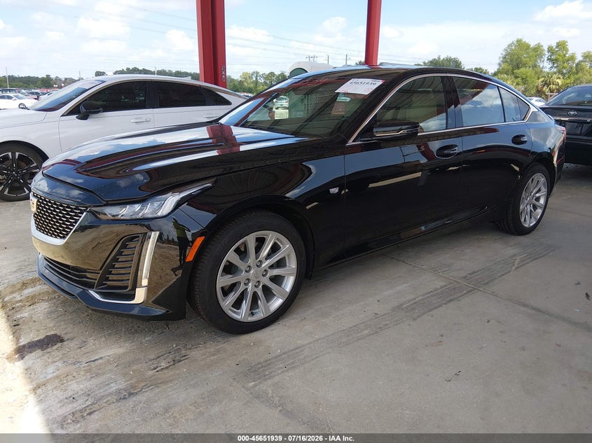 2020 Cadillac Ct5 VIN 1G6DX5RK9L0122135 IAAI salvage auction — NORMAL WEAR, Salvage Title, sold $14,100 on 2026-07-28 (photo 2)