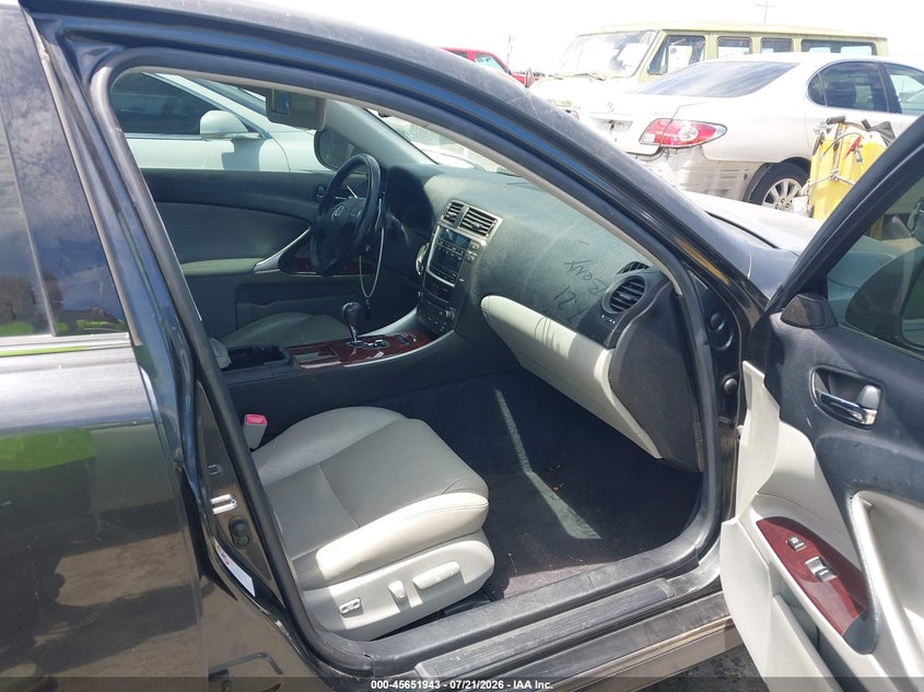 2007 Lexus Is 250 VIN JTHBK262772037468 IAAI salvage auction — NORMAL WEAR, Regular (South Dakota), sold $1,350 on 2026-07-30 (photo 5)