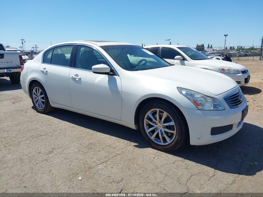 2009 Infiniti G37 VIN JNKCV61E39M310255 IAAI salvage auction — NORMAL WEAR, Clear - Dealer Only (California), sold $575 on 2026-07-29 (photo 1)