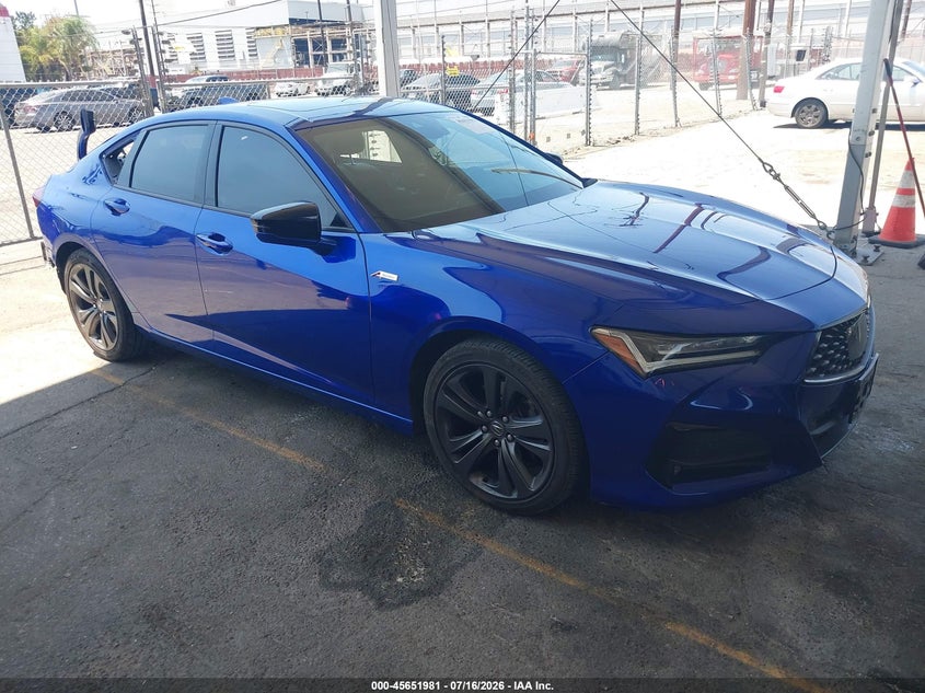 2021 Acura Tlx VIN 19UUB5F51MA008539 — IAAI salvage auction photo