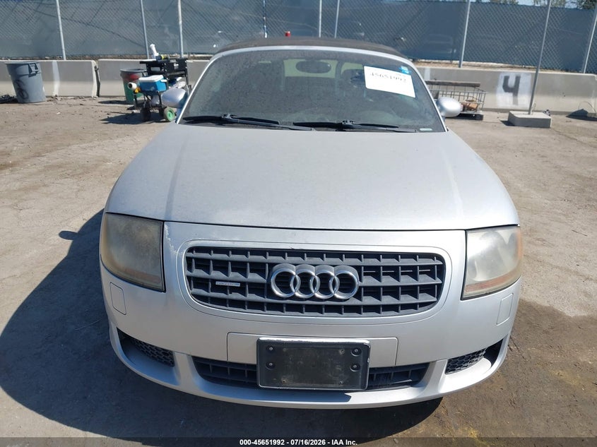 2004 Audi Tt VIN TRUUF28NX41020838 IAAI salvage auction — THEFT, Clear - Dealer Only (California), sold $1,600 on 2026-07-22 (photo 6)