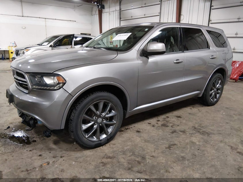 2015 Dodge Durango VIN 1C4RDJAG5FC881167 IAAI salvage auction — RIGHT FRONT, Salvage (Iowa), sold $1,900 on 2026-08-23 (photo 2)