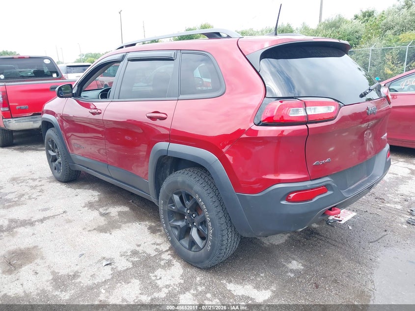 2017 Jeep Cherokee VIN 1C4PJMBS7HW645349 IAAI salvage auction — FRONT END, Salvage (Ohio), sold $3,150 on 2026-07-28 (photo 3)