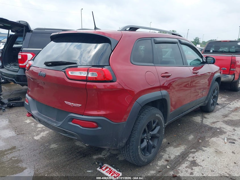 2017 Jeep Cherokee VIN 1C4PJMBS7HW645349 IAAI salvage auction — FRONT END, Salvage (Ohio), sold $3,150 on 2026-07-28 (photo 4)