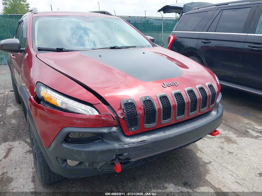 2017 Jeep Cherokee VIN 1C4PJMBS7HW645349 IAAI salvage auction — FRONT END, Salvage (Ohio), sold $3,150 on 2026-07-28 (photo 6)