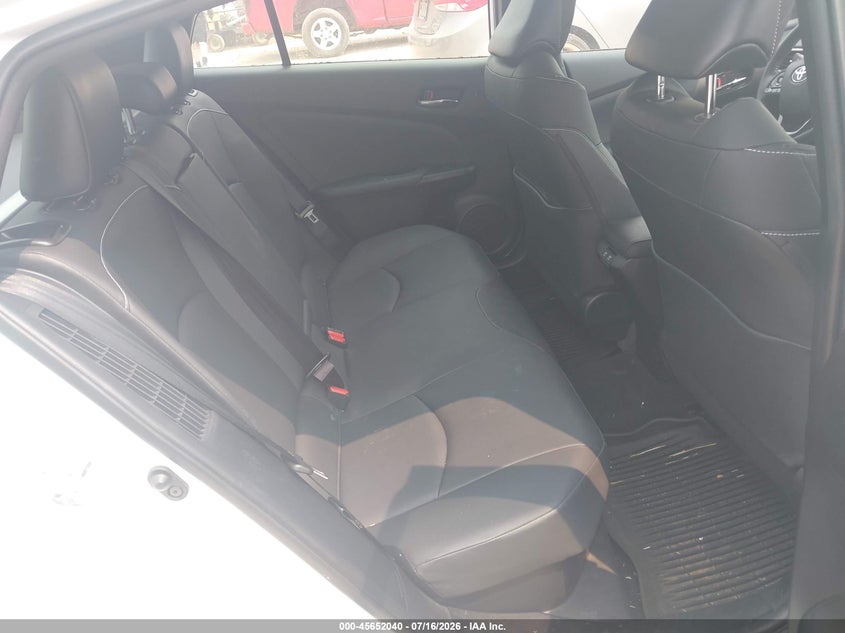 2021 Toyota Prius VIN JTDKAMFP5M3176967 IAAI salvage auction — HAIL, Salvage Title, sold $6,600 on 2026-07-29 (photo 8)