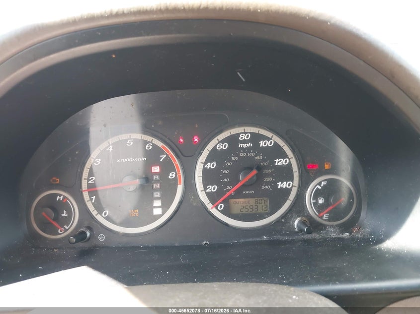 2005 Honda Cr-v VIN JHLRD78965C039806 IAAI salvage auction — NORMAL WEAR, Clear (North Carolina), sold $25 on 2026-07-24 (photo 7)