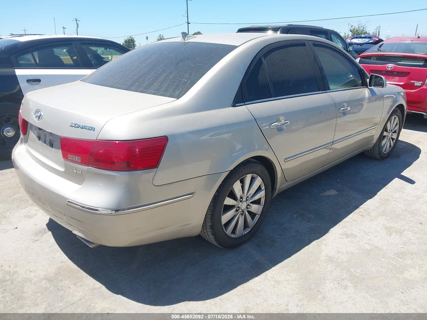 2009 Hyundai Sonata VIN 5NPEU46F19H450088 IAAI salvage auction — NORMAL WEAR, Salvage Title - Dealer (California), sold $325 on 2026-07-23 (photo 4)