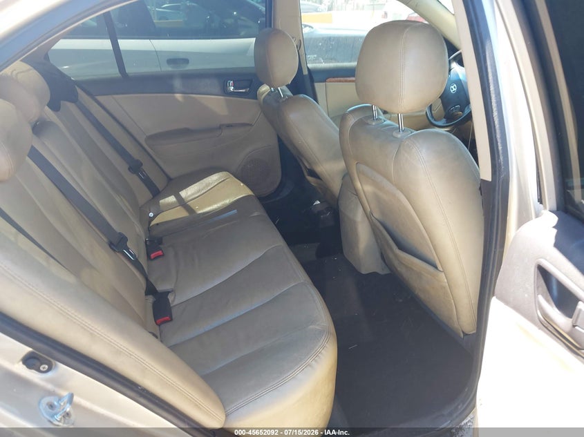 2009 Hyundai Sonata VIN 5NPEU46F19H450088 IAAI salvage auction — NORMAL WEAR, Salvage Title - Dealer (California), sold $325 on 2026-07-23 (photo 8)