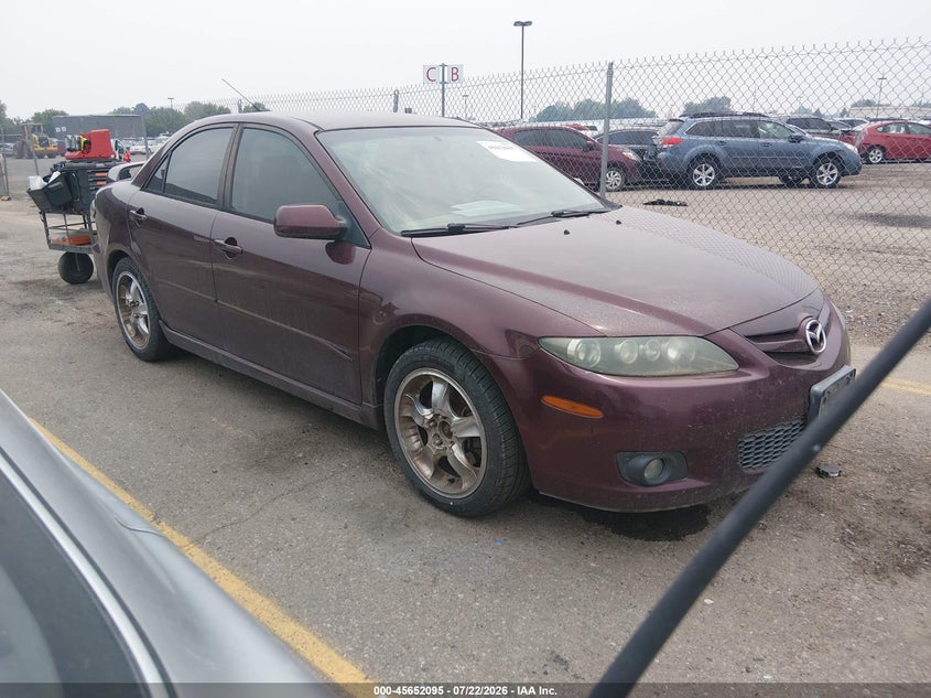 2006 Mazda 6 VIN 1YVHP80C165M42556 IAAI salvage auction — NORMAL WEAR, Clear (Idaho), sold $250 on 2026-07-31 (photo 1)