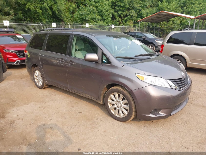 2011 Toyota Sienna VIN 5TDJK3DCXBS028540 IAAI salvage auction — NORMAL WEAR, Clear (Maryland), sold $1,150 on 2026-07-21 (photo 1)