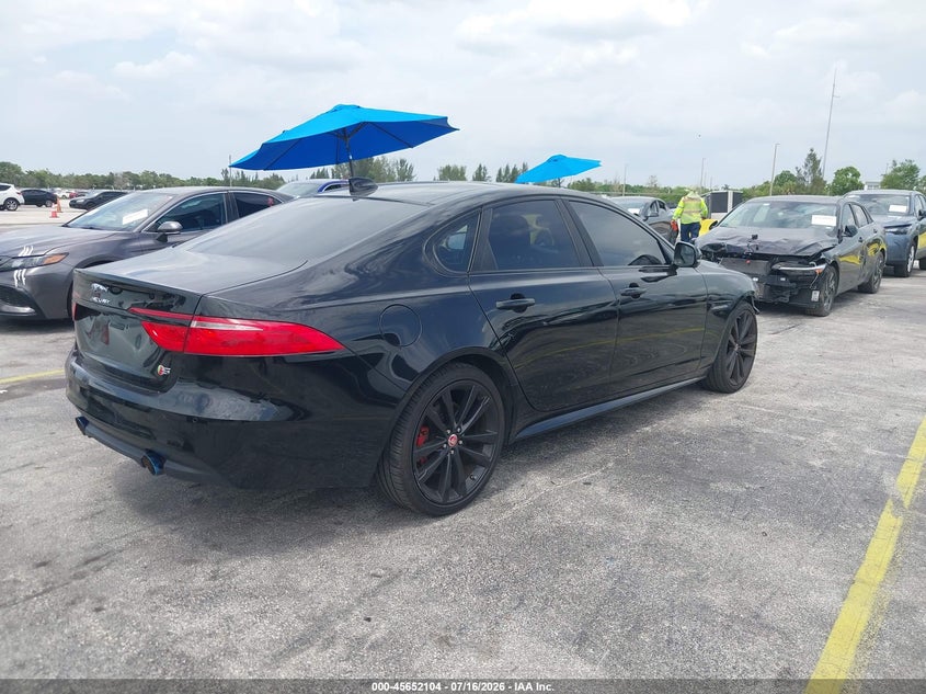 2016 Jaguar Xf VIN SAJBG4BV9GCY06479 IAAI salvage auction — FRONT END, Salvage (Arizona), sold $3,000 on 2026-07-30 (photo 4)