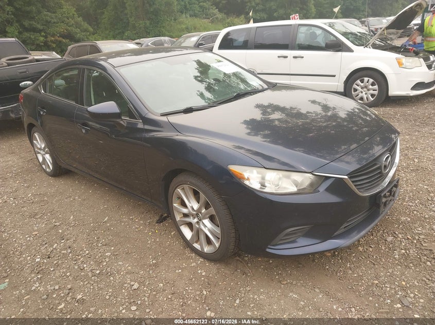 2016 Mazda 6 VIN JM1GJ1V56G1467501 IAAI salvage auction — NORMAL WEAR, Salvage Title, sold $1,650 on 2026-07-28 (photo 1)