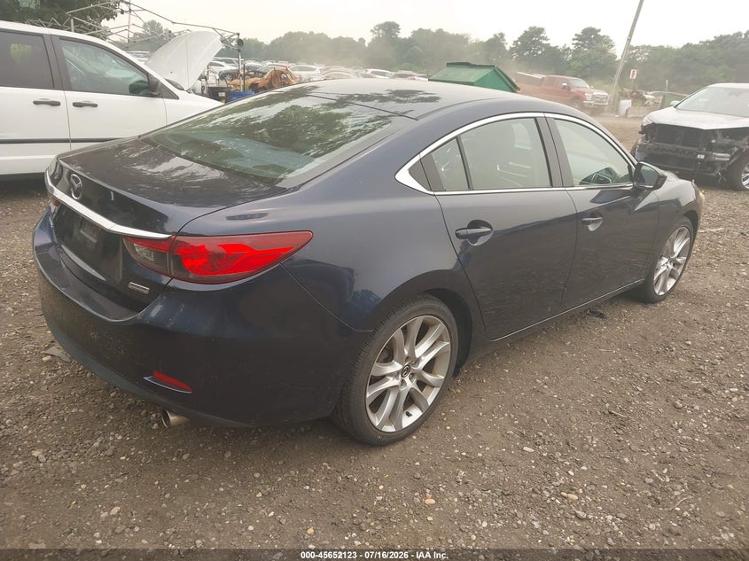 2016 Mazda 6 VIN JM1GJ1V56G1467501 IAAI salvage auction — NORMAL WEAR, Salvage Title, sold $1,650 on 2026-07-28 (photo 4)