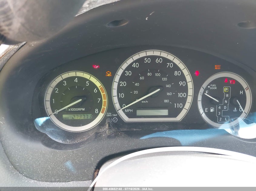 2005 Toyota Sienna VIN 5TDZA22C55S290229 IAAI salvage auction — NORMAL WEAR, Clear (Georgia), sold $425 on 2026-07-30 (photo 7)