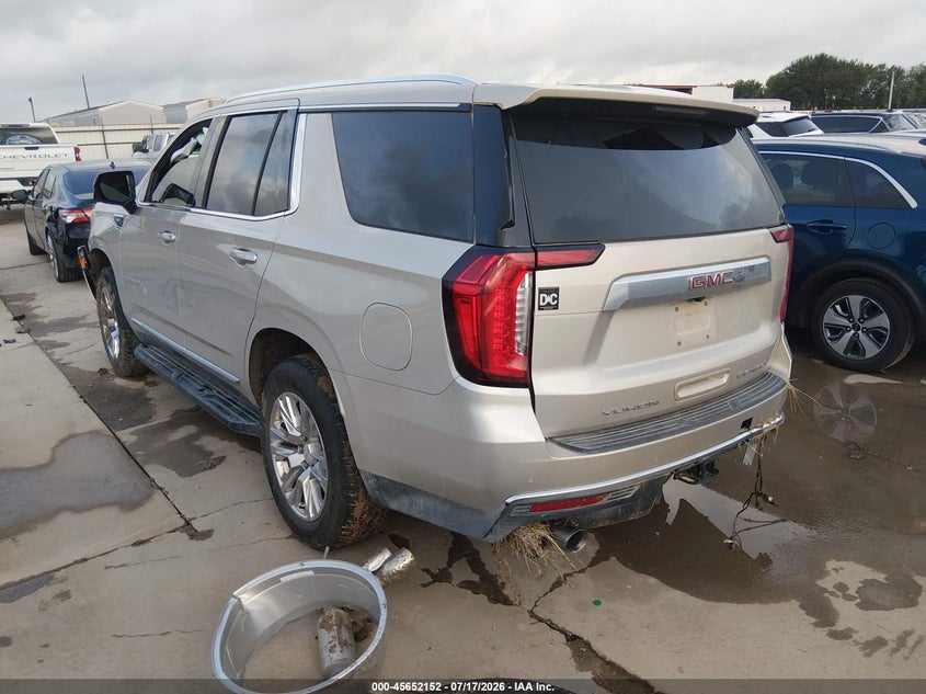2023 Gmc Yukon VIN 1GKS2DKL2PR510491 IAAI salvage auction — FRONT & REAR, Wait Title, sold $23,000 on 2026-09-05 (photo 3)