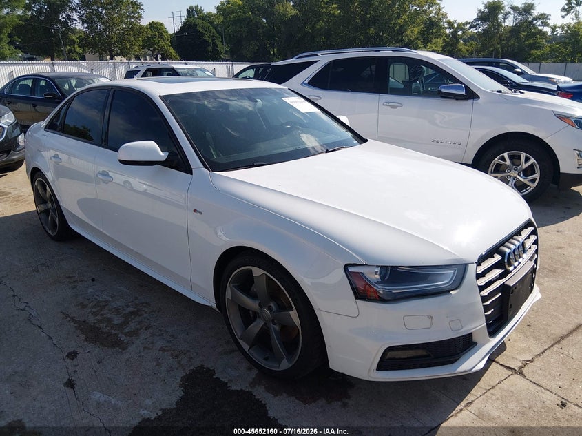 2014 Audi A4 VIN WAUFFAFL5EN034491 IAAI salvage auction — NORMAL WEAR, Clear (Missouri), sold $50 on 2026-07-28 (photo 1)