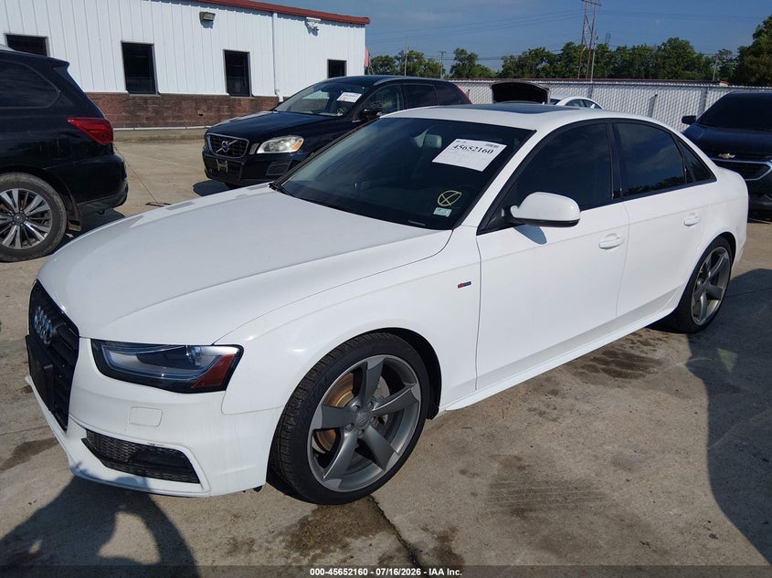 2014 Audi A4 VIN WAUFFAFL5EN034491 IAAI salvage auction — NORMAL WEAR, Clear (Missouri), sold $50 on 2026-07-28 (photo 2)