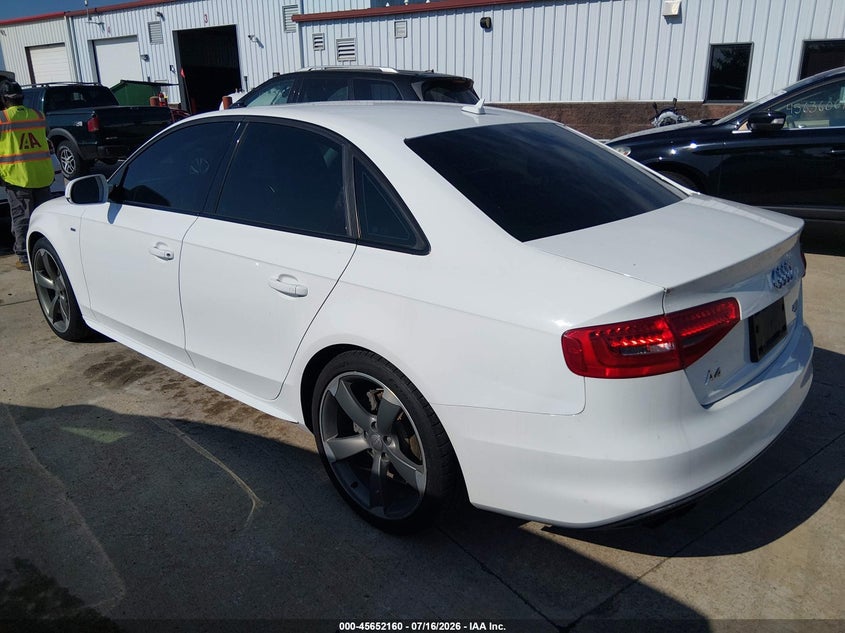 2014 Audi A4 VIN WAUFFAFL5EN034491 IAAI salvage auction — NORMAL WEAR, Clear (Missouri), sold $50 on 2026-07-28 (photo 3)