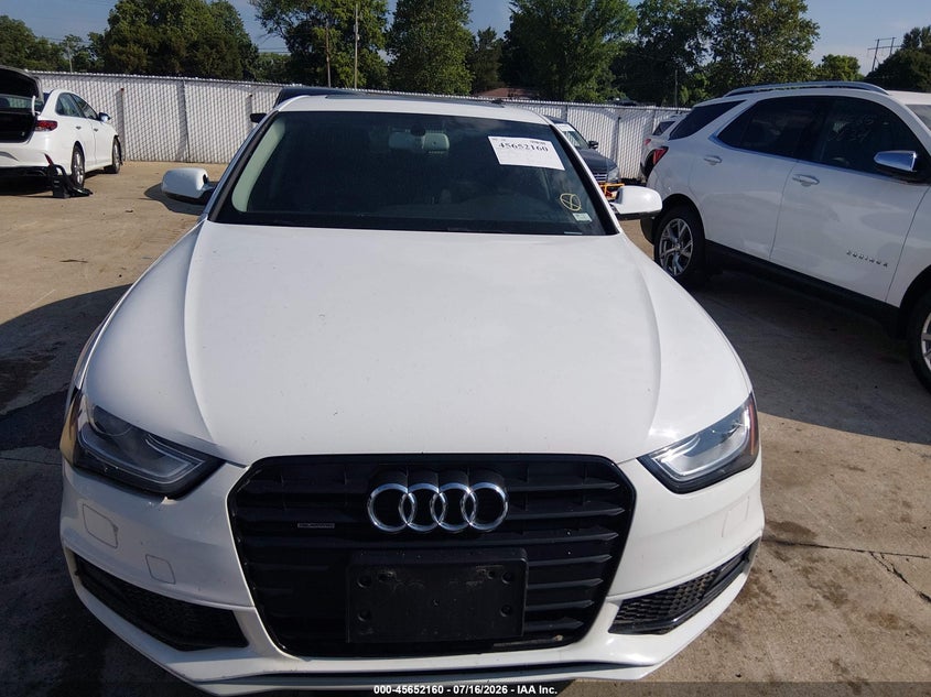 2014 Audi A4 VIN WAUFFAFL5EN034491 IAAI salvage auction — NORMAL WEAR, Clear (Missouri), sold $50 on 2026-07-28 (photo 6)