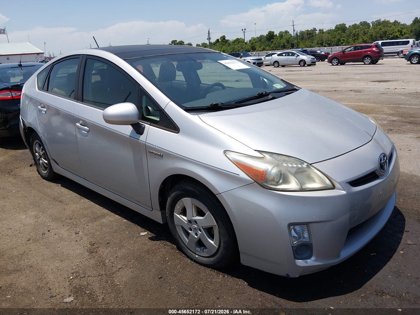 2010 Toyota Prius VIN JTDKN3DU1A0104023 IAAI salvage auction — NORMAL WEAR, Clear (Louisiana), sold $1,050 on 2026-07-29 (photo 1)