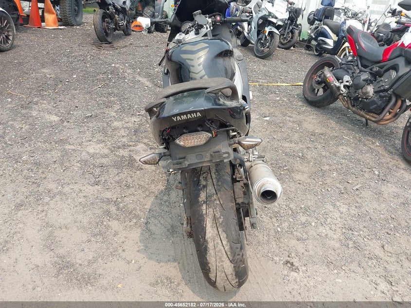 2001 Yamaha Yzf600 VIN JYA5AHE011A027970 IAAI salvage auction — NORMAL WEAR, Clear (New Jersey), sold $250 on 2026-08-25 (photo 6)