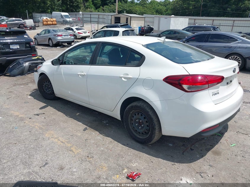 2018 Kia Forte VIN 3KPFK4A71JE166866 IAAI salvage auction — FRONT END, Salvage Title, sold $1,100 on 2026-09-02 (photo 3)