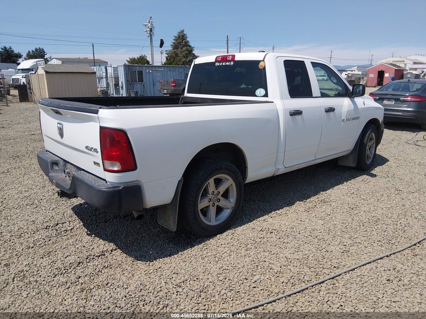 2012 Ram 1500 VIN 1C6RD7FP7CS234824 IAAI salvage auction — UNKNOWN, Clear - Public Restricted (Oregon), sold $500 on 2026-08-01 (photo 4)