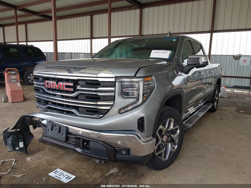2024 Gmc SIERRA VIN 3GTUUDED7RG444638 IAAI salvage auction — FRONT END, Original (Texas), sold $19,850 on 2026-09-26 (photo 2)