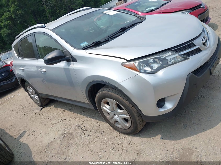 2014 Toyota Rav 4 VIN JTMBFREV4EJ012718 IAAI salvage auction — REAR END, Clear (Massachusetts), sold $25 on 2026-07-21 (photo 1)