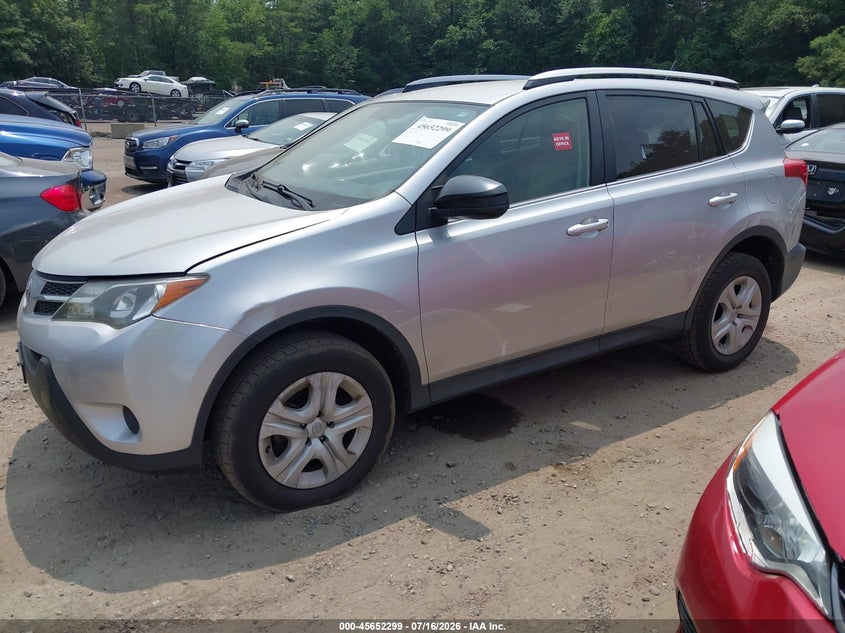 2014 Toyota Rav 4 VIN JTMBFREV4EJ012718 IAAI salvage auction — REAR END, Clear (Massachusetts), sold $25 on 2026-07-21 (photo 2)