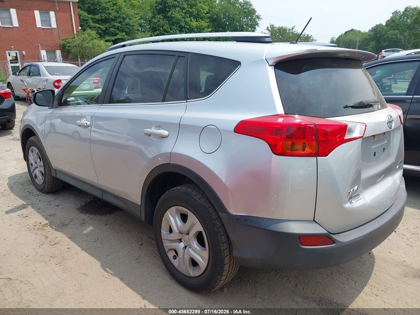 2014 Toyota Rav 4 VIN JTMBFREV4EJ012718 IAAI salvage auction — REAR END, Clear (Massachusetts), sold $25 on 2026-07-21 (photo 3)