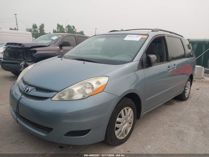 2006 Toyota Sienna VIN 5TDZA23C66S414072 IAAI salvage auction — NORMAL WEAR, Original (Ohio), sold $225 on 2026-07-28 (photo 2)