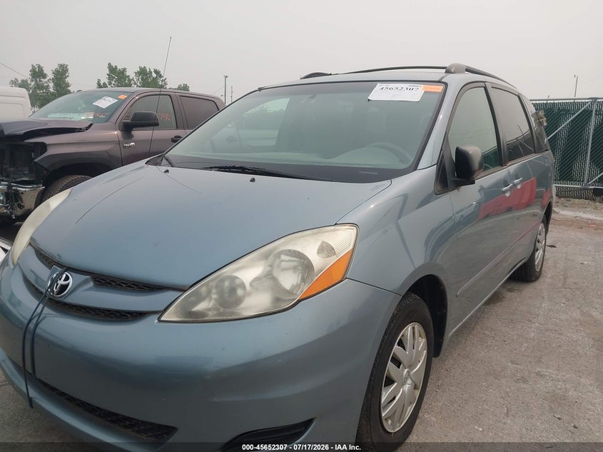 2006 Toyota Sienna VIN 5TDZA23C66S414072 IAAI salvage auction — NORMAL WEAR, Original (Ohio), sold $225 on 2026-07-28 (photo 6)