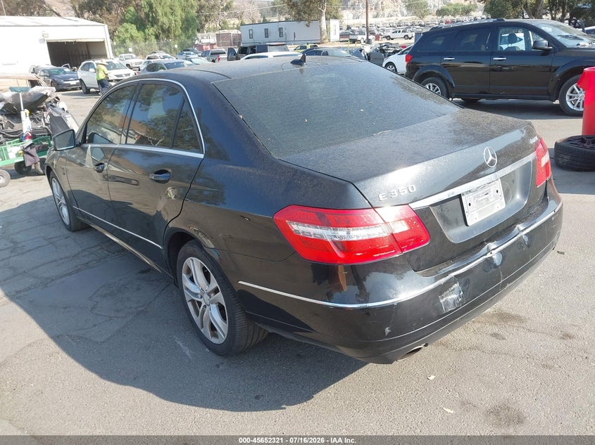 2010 Mercedes-benz E-class VIN WDDHF8HB0AA233450 IAAI salvage auction — NORMAL WEAR, Clear - Dealer Only (California), sold $850 on 2026-08-01 (photo 3)