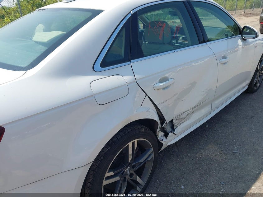 2018 Audi A4 VIN WAUENAF45JA060386 IAAI salvage auction — SIDE, Wait Title, sold $4,800 on 2026-08-02 (photo 6)