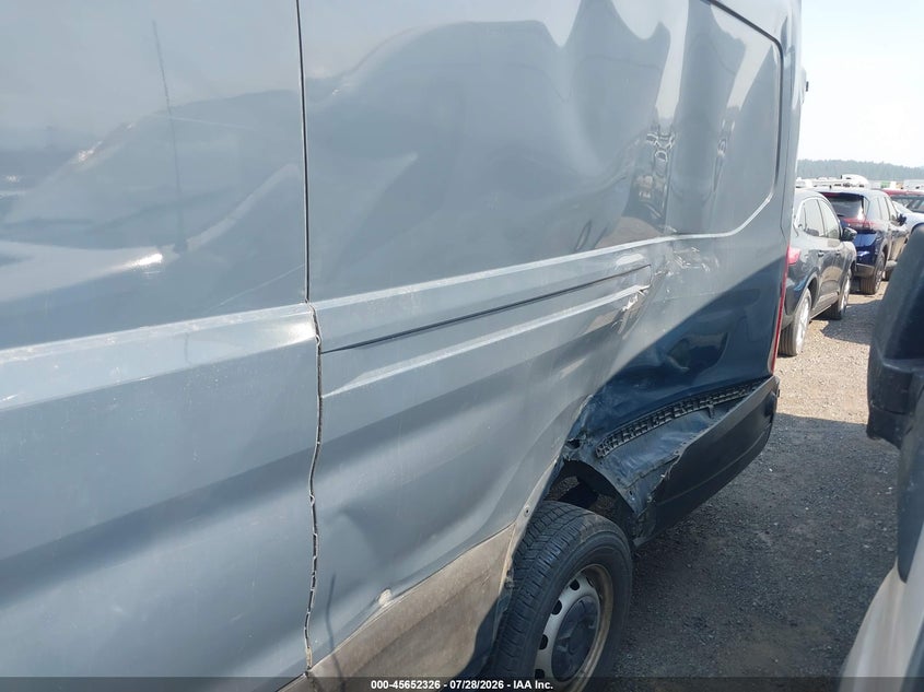 2019 Ford Transit-250 VIN 1FTYR3XMXKKB29065 IAAI salvage auction — LEFT REAR, Bill Of Sale (Washington), sold $7,300 on 2026-08-11 (photo 6)